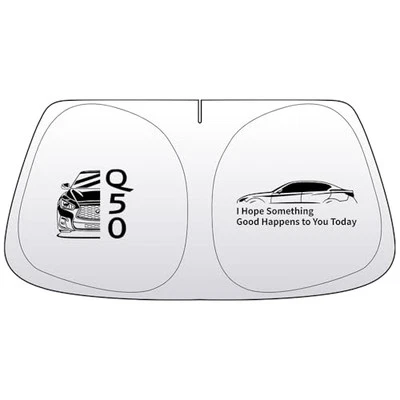 Parabrisas Parasol Compatible con Infiniti Q50 QX60 para Infiniti Q50-half Foto 1 de 4