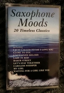 Saxophone Moods - Hornblower - 20 Timeless Classics (Cassette Tape) - Picture 1 of 3
