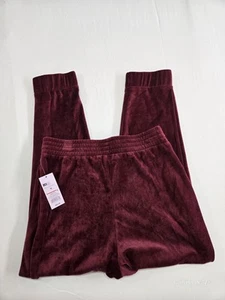 Neu mit Etikett - Wild Fable Burgunderrot Damen Velours Jogginghose, Größe M 195994613371 - Bild 1 von 1