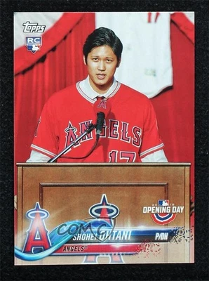 2018 Topps Opening Day Shohei Ohtani #200 Rookie RC - Image 1 of 3