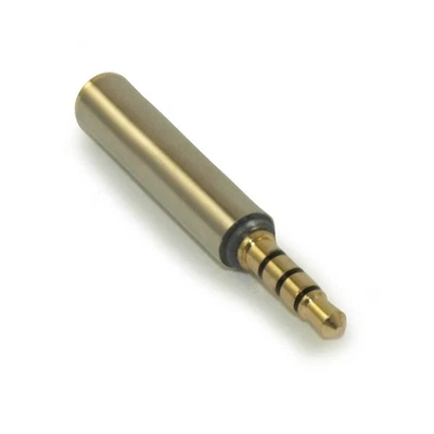 2.5mm 4 Conductor (TRRS) Female to 3.5mm Male 4 Conductor Adapter - Image 1 of 2