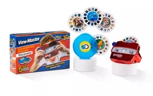 Estuche de almacenamiento View Master Classic 3D Deluxe Edition con 5 carretes Discovery Kids - Imagen 1 de 9