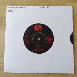 Kenny Rogers: Lady / Sweet Music Man 7" Single UP 635 - Picture 1 of 14