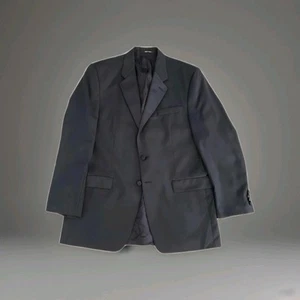 Ralph Lauren Macys Smoking Dinner Sakko 42 L schwarz Wolle 2 Knopf Blazer Anzug - Bild 1 von 22