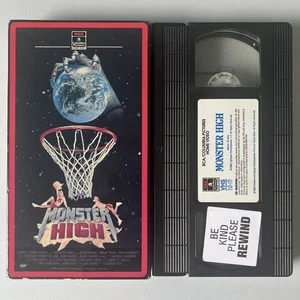 Monster High VHS 1989 Horror Movie Cult Vintage Diana Frank - Picture 1 of 4