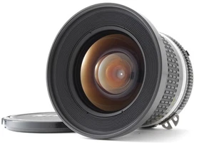 [AB- Exc] Nikon Ai-S NIKKOR 18mm f/3.5 Wige Angle MF obiettivo con tappo dal GIAPPONE 9658 - Foto 1 di 12