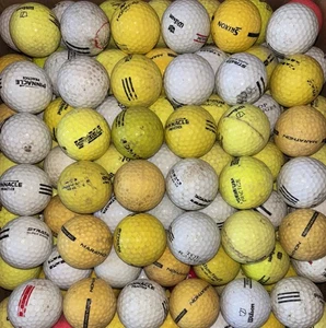 600 Used Golf Balls Driving Range Hit Away Shag Bag Grade D - Picture 1 of 8