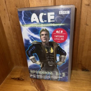 Ace Lightning Episodes 1-3 VHS With Tattoos - Picture 1 of 6