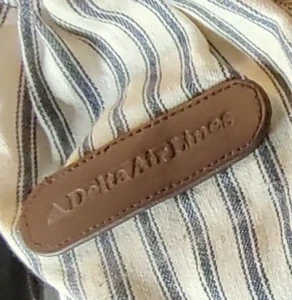 Bolso con cordón de colección Delta Airlines servicios de primera clase - Imagen 1 de 4