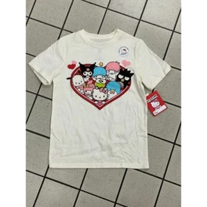 Hello Kitty and Friends Girl’s L Sanrio Heart Valentines Characters Graphic - Picture 1 of 7