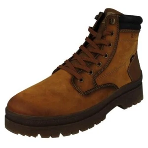 Mens Rieker U0272 Lambswool Lined Ankle Boots - Picture 1 of 10
