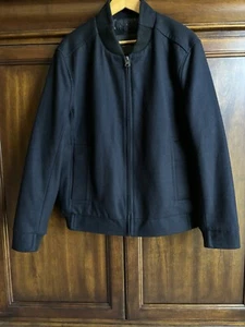 Bomberjacke Wolle M Luxus Klassisch Warm Navy Marc New York - Bild 1 von 7