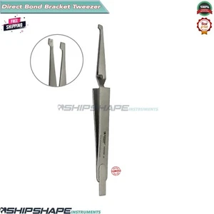 Reverse Action Tweezer Orthodontic Bracket Placing Lab Plier Dental Instruments - Picture 1 of 10