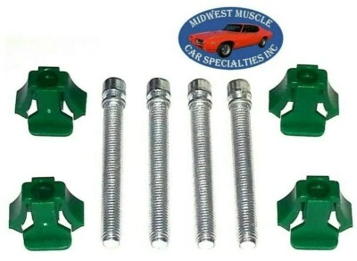 77-93 GM Faro Cabeza Luz Lámpara Ajustador Tornillo Ajuste Perno y Tuerca 4 piezas G Foto 1 de 4