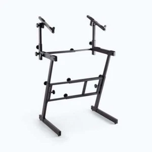 On-Stage Folding-Z Keyboard Stand with Second Tier (KS7365EJ) - Picture 1 of 9