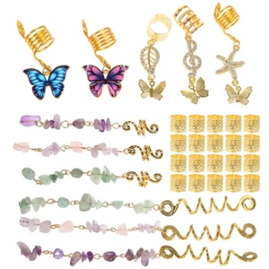31 Pcs Dreadlock Hair Accessory Set Braiding Accessories Miss Women's - Picture 1 of 12