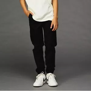 Tilly's RSQ Boys Black Twill Jogger Pants, Medium(10) - Picture 1 of 9