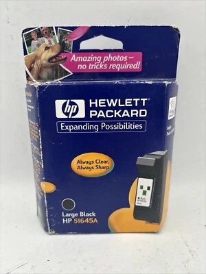 HP Genuine Ink Black 51645A DeskJet EXP 2002 Sealed - Image 1 of 4