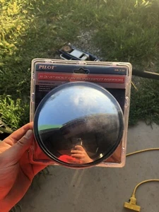 5 3/4” Bolt On Blind Spot Mirror Mi-116 Pilot - Picture 1 of 2
