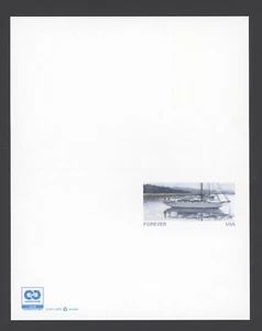 2012 Scott #UX627 Sailboat, Reply Card MNH - Picture 1 of 2