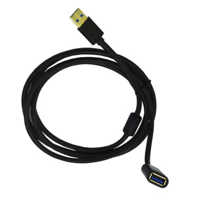 USB 3.0 Data Cable Charger Male to Female Laptop PC TV Extender Cord Adapter - Image 1 of 3