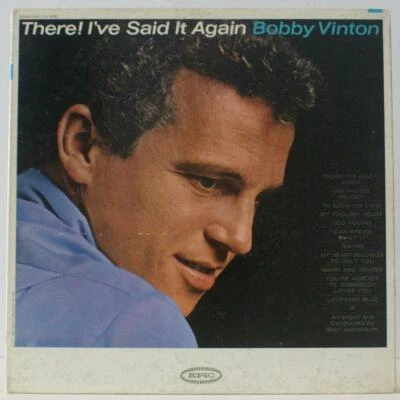 BOBBY VINTON - THERE I'VE SAID IT AGAIN - POP VINYL LP - Image 1 of 4