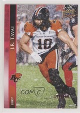 2021 Upper Deck CFL Red /165 JR Tavai #33