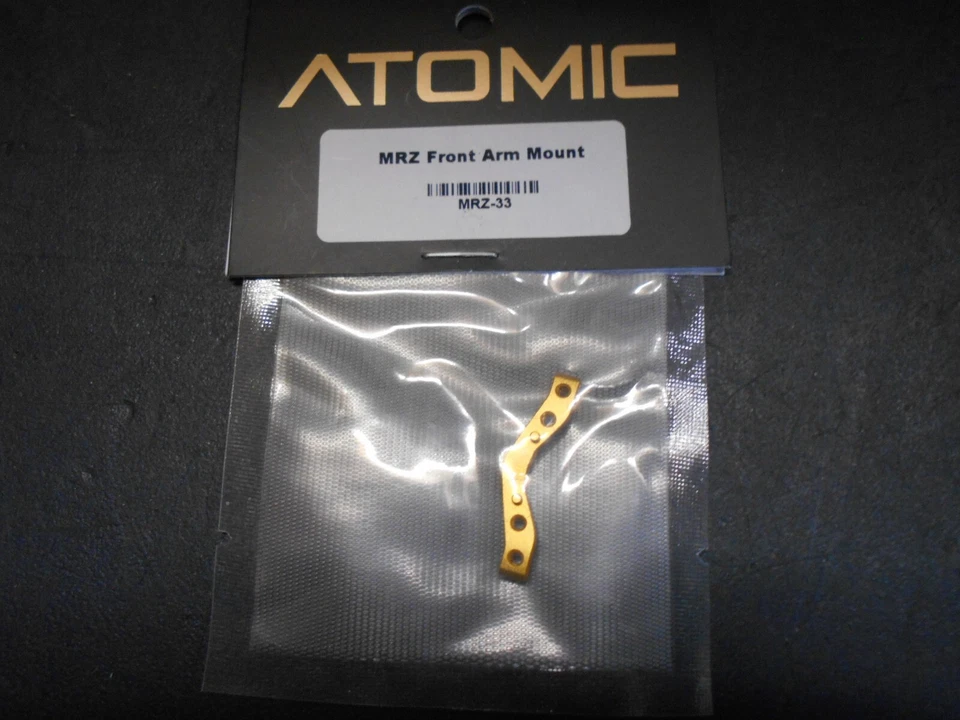 Atomic 1/28 scale RC Car Part No MRZ-33 MRZ Front arm mount - Image 1 of 1