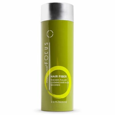 Fibras capilares Focus - 60 gramos, cobertura instantánea manchas calvas y adelgazantes en 30 segundos  Foto 1 de 4