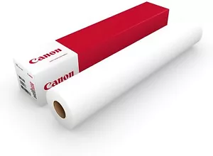 Rotolo carta inkjet Canon opaco grande formato 130g/m² 42" 1067mm x 30mtr - Foto 1 di 1