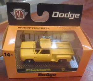 M2 Machines Yellow 1978 Dodge Adventurer NEW in BOX - Picture 1 of 4