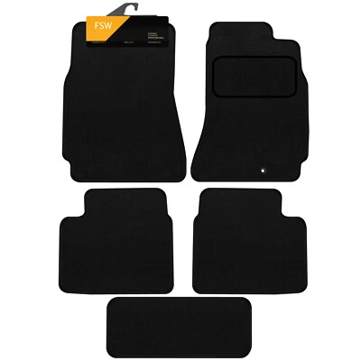Car Floor Mats For Nissan Skyline 1993-1998 Fully Tailored Carpet Black - Image 1 of 4