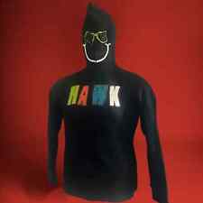 Tony Hawk full Zip with Happy face Mask Sweatshirt Hoodie