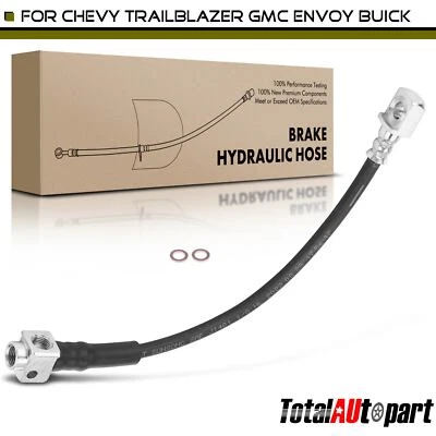 Manguera hidráulica de freno para GMC Envoy Chevy Trailblazer Buick Saab Olds trasera izquierda Foto 1 de 4
