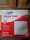 Equate Gauze Pads One Size 4 In X 4 In Soft & Absorbent