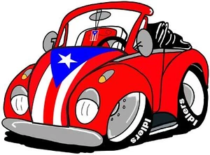 PUERTO RICO FLAG- PR STICKER-DECAL, BANDERA BORICUA, PUERTO RICAN FLAG.#70 - Picture 1 of 1
