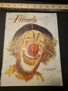 AUG 1953 CIRCUS CARNIVAL VTG CHEVROLET FRIENDS MAGAZINE MICKEY MANTLE Yankees - Picture 1 of 5