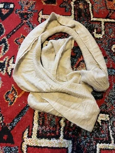 Express ~ Damen Elfenbein Infinity Schal ~ Einheitsgröße - Bild 1 von 4