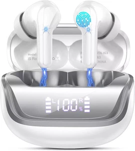 i66 True Wireless Earbuds Bluetooth 5.4 Kopfhörer Ear 4 ENC Noise Cancelling - Bild 1 von 2