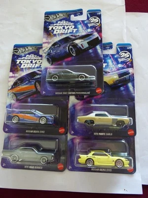 Hot Wheels Fast & Furious Tokyo Drift Full Set - image 1 of 4