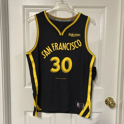 Camiseta Fanatics Golden State Warriors Steph Curry #30 Edición City Nueva con Etiquetas Para Hombre M Foto 1 de 4