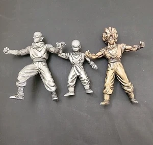 VINTAGE 2000 DRAGON BALL Z BURGER KING SILVER BRONZE ACTIONFIGUR KONVOLUT - Bild 1 von 8