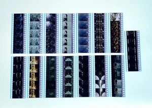 The Matrix Revolutions 35mm Film Cells Action Cinema Collectable Movie Strips - Imagen 1 de 3