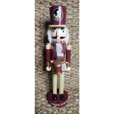 Florida State Seminoles 14" Team Holiday Christmas Nutcracker. FSU. Collectable - Image 1 of 3