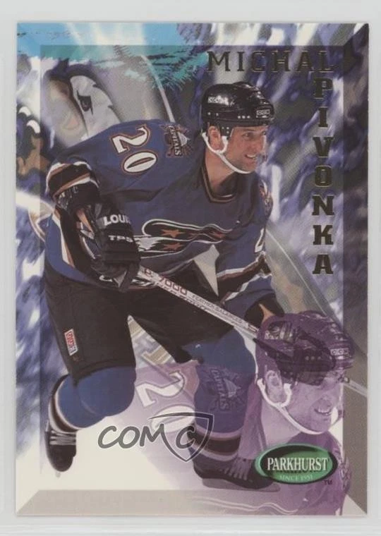 1995-96 Parkhurst International Michal Pivonka #487 - Image 1 of 2
