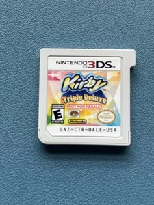Nintendo 3DS Kirby Triple Deluxe (Not For Resale) Cart Only Tested/working - Picture 1 of 4