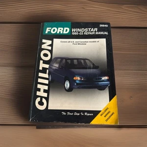 MANUALE RIPARAZIONE CURA TOTALE AUTO FORD WINDSTAR CHILTON 1995 - 03 - Foto 1 di 2