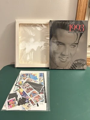 1993 Commemorative Stamp Collection, Hardback Book, Unopened Stamps USPS - Image 1 of 4