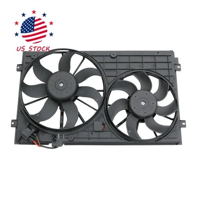Ventilador condensador radiador para Volkswagen Jetta Beetle 2.0L 2.5L L4 L5 VW3120100 Foto 1 de 4