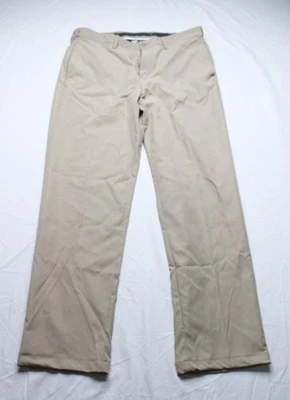Lands' End Men's Traditional Fit Plain Front Chino Pant EH6 Khaki Size 36 - Image 1 of 4